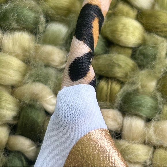 VS White and Gold Metallic Polka Dot String Bikini - Picture 9 of 15